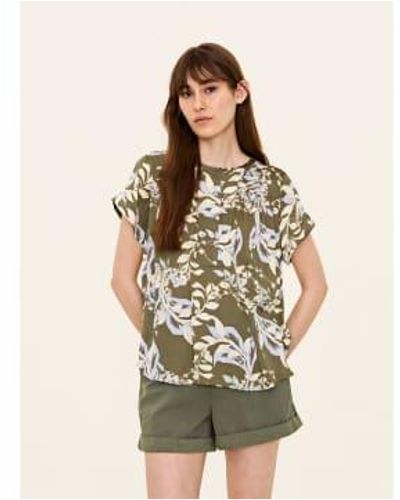 Odd Molly Frizzante Blouse Deep - Green