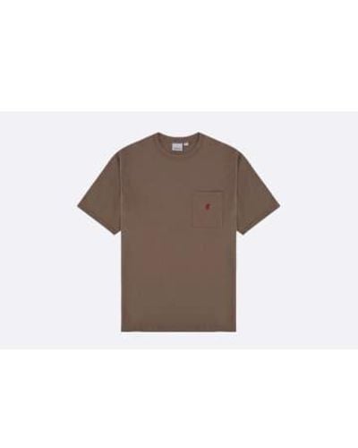 Gramicci One Point Tee Coyote S / - Brown