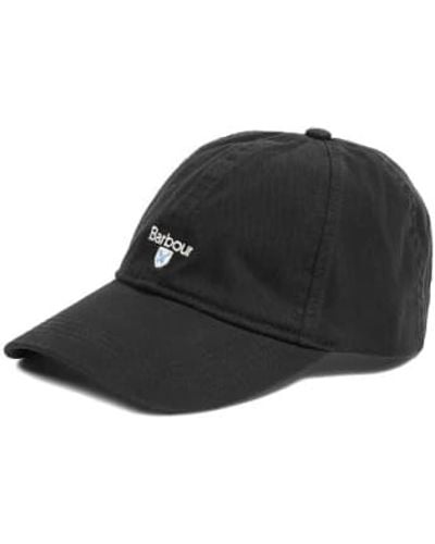 Barbour Cascade Washed Sports Cap One Size - Black