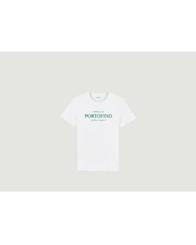 Harmony Portofino Tennisclub T -Shirt - Weiß