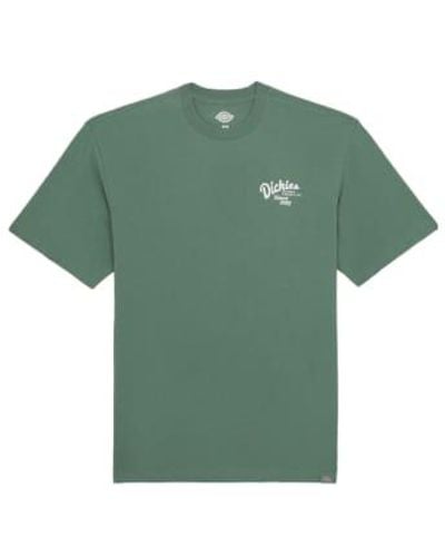 Dickies T Shirt Raven Uomo Forest - Verde