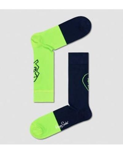 Happy Socks Bestie Grun - Verde