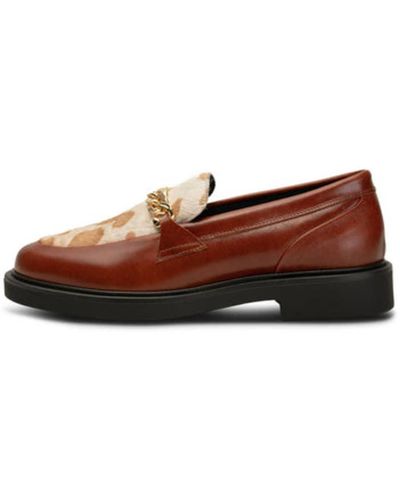 Shoe The Bear Tyra Chain Loafer - Brown