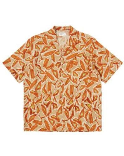 Universal Works Minari Artist Flower Shirt / S - Metallic