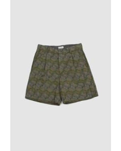 Dries Van Noten Pinlow Short L - Green