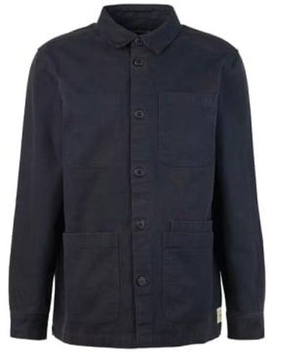Barbour Chesterwood Overshirt Small - Blue