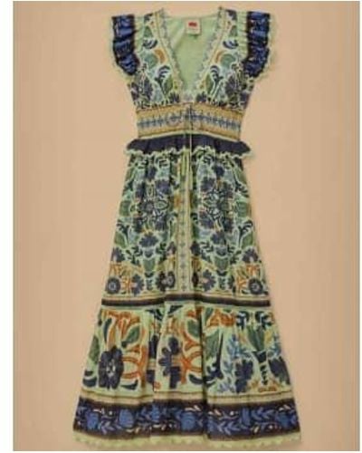 FARM Rio Ocean Tapestry Maxi Dress - Multicolor