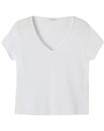 American Vintage T-shirt Sonoma V M - White