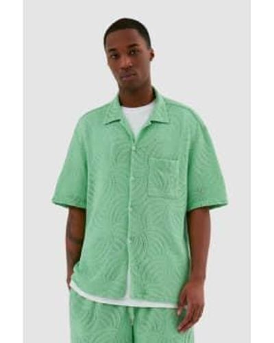 Arte' Stan Croche Shirt S / Vert - Green