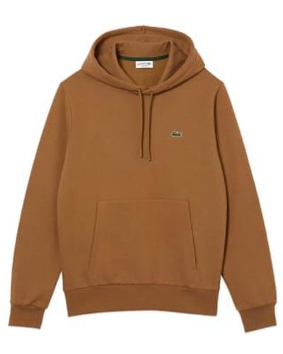 Lacoste Overhead Hood Sh9623 Leafy Small - Brown