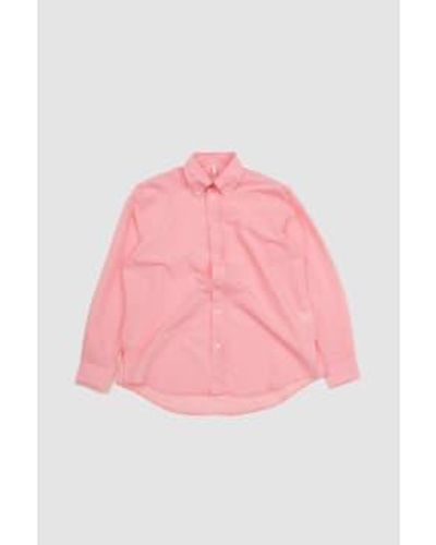 sunflower Button Down Shirt S - Pink