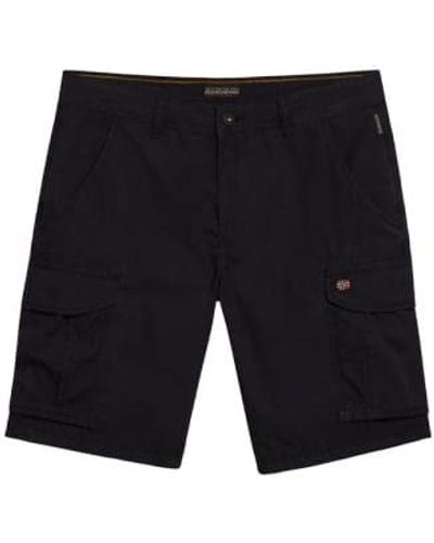 Napapijri Noto cargo shorts 2.0 - Schwarz
