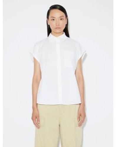 2nd Day Sana Tt Bright Shirt Uk 8 - White