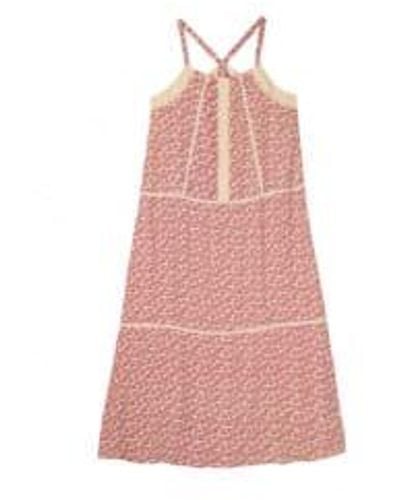 FRNCH Acacia Strap Dress S - Pink