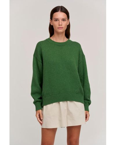 Velvet By Graham & Spencer Lauren Sweater Grass - Green
