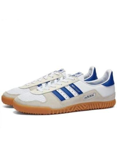 adidas Indoor Comp H01794 Weiß Königsblau