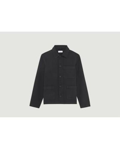 L'Exception Paris Cotton Canvas Worker Jacket 48 - Black