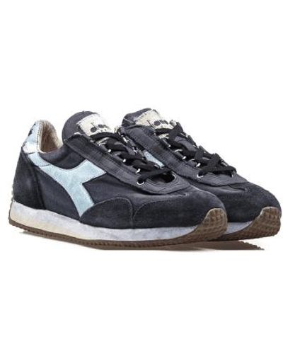 Diadora Heritage Equipe H Dirty Sw Evo Stone Wash 40 - Blue