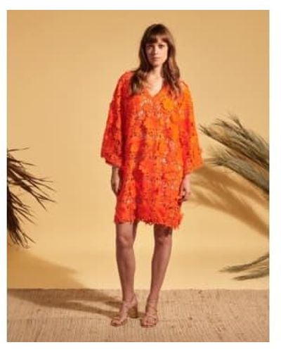 VALERIE KHALFON Ital Dress - Orange