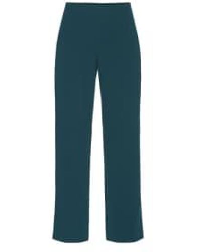 Sisters Point Neat Pants Pine S - Blue
