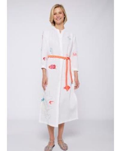 Vilagallo Amina Dress - Bianco