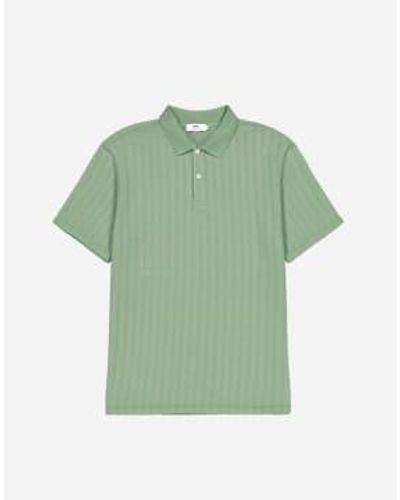 Olow Sage Fez Polo Shirt S / Vert - Green