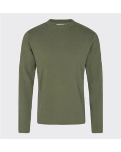 Minimum Olivine Peer Pullover - Grün