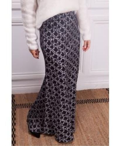 Charlotte Sparre Mermaid Skirt In Snaky - Multicolore