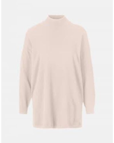 Riani Turtle neck relax fit jumper taille: 16, col: blanc - Rose