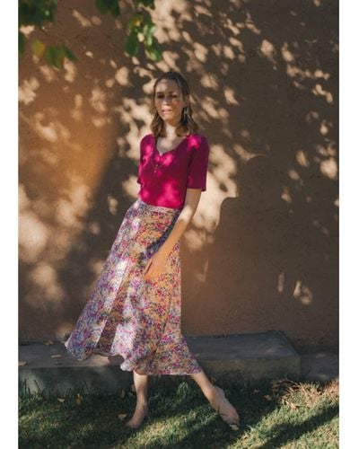 Marie Sixtine Salma Spring Skirt - Multicolor