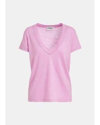Essentiel Antwerp Lila Fountain T -Shirt - Pink