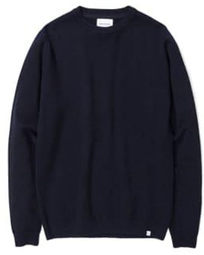 Norse Projects Jersey Sigfred - Azul