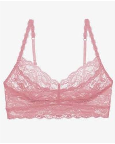 Cosabella Never Say Never Sweetie Bralette Pink - Rosa