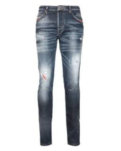 7TH HVN S 3028 Jeans - Blu