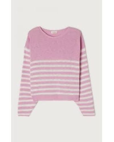 American Vintage NYA18AE Pullover - Pink