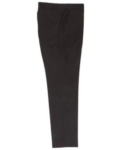 Fratelli Pantalon costume texturé - Noir