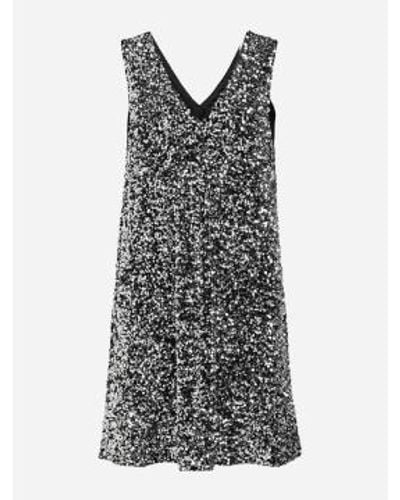 Object Kinne Sequin Dress - Nero