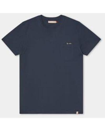 Revolution Camiseta regular la marina - Azul