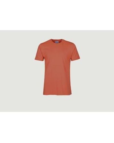 COLORFUL STANDARD Organic Cotton Classic T Shirt Xs - Red