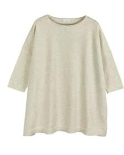 Chalk Oatmeal Billie Sweater One Size - Natural