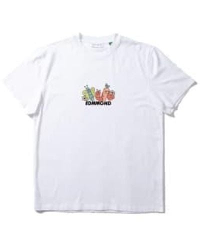 Edmmond Studios T-shirt S / Plain - White