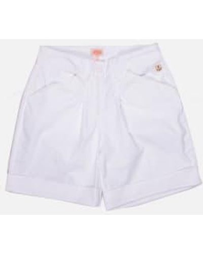 Armor Lux Women Shorts - Bianco