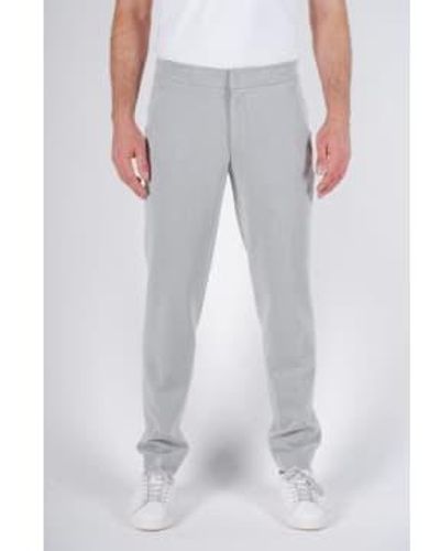 Remus Uomo Stretch Fit Cotton Trouser 32 R - Gray