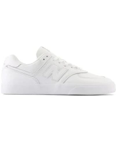New Balance Numeric 574 Vulc Sneakers Uk6 - White