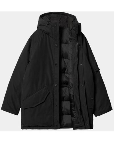 Carhartt Parka Penn Negra - Negro