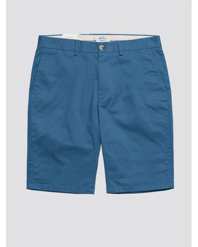 Ben Sherman Wedgewood Signature Chino Shorts - Blue