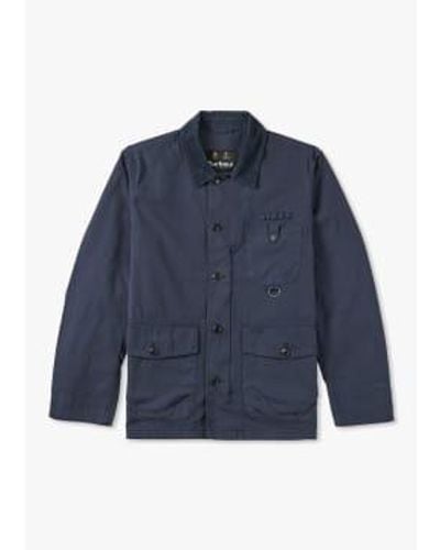 Barbour S Cotton Salter Casual Jacket - Blue