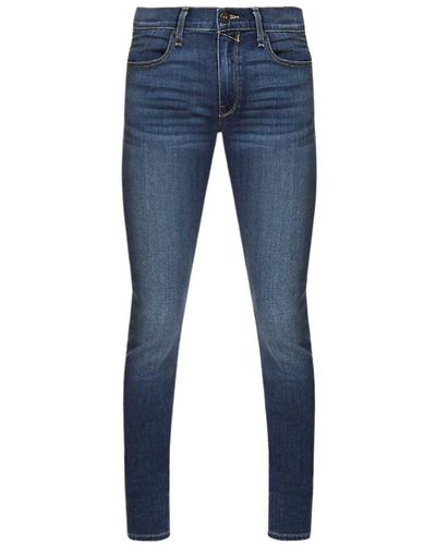PAIGE Denim Croft Birch Slim Fit Jeans - Blau