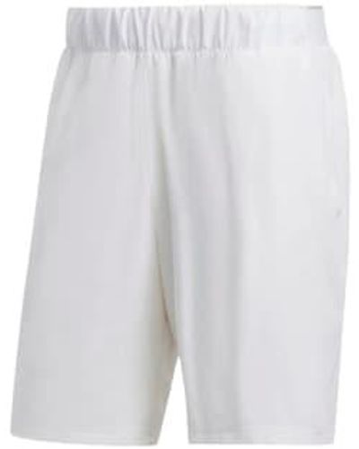 adidas Pantaloncini Club Stretch Woven Uomo White - Bianco