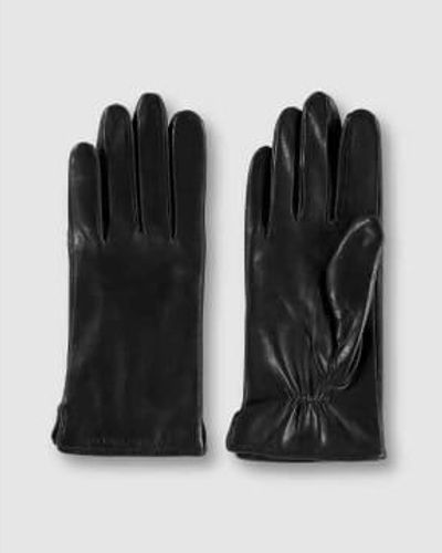 Rino & Pelle Soft Lamb Gloves - Black